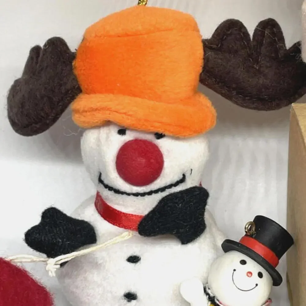 Snowman Christmas Ornaments LOT of 14‎